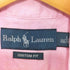 ラルフローレン RALPH LAUREN ポニー刺繍 半袖リネンボタンダウンシャツ メンズ L