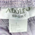 ADOLFO SPORT 90S レーヨン混 ストライプ イージーパンツ メンズ JPN:L