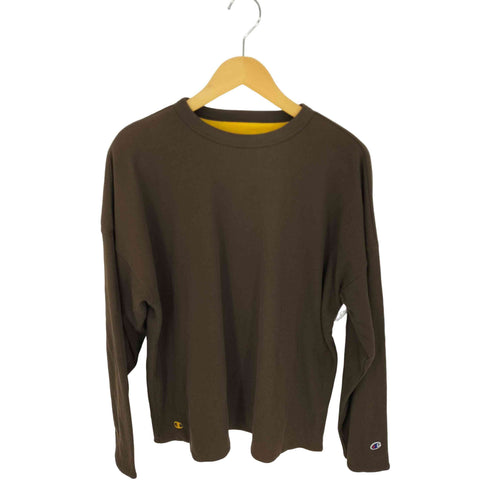 チャンピオン Champion サーマルダブルフェイス L/S Tシャツ メンズ import:L