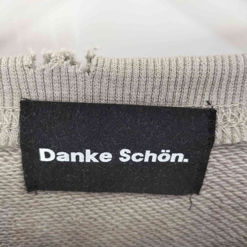 ダンケシェーン Danke Schon Reconstruction Remake Front V Oversized Sweatshirt メンズ JPN:M
