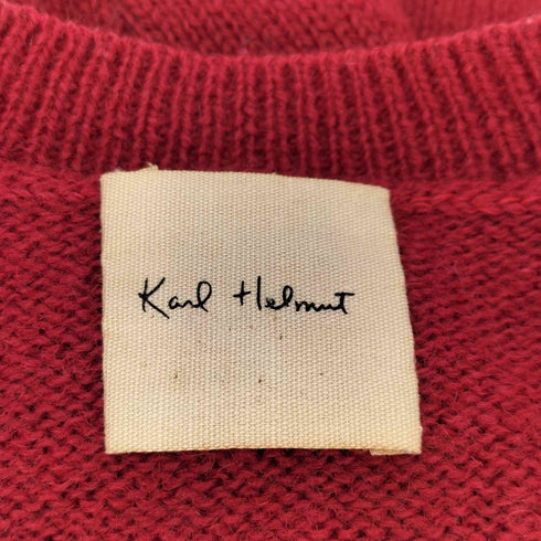 カールヘルム Karl Helmut アーガイルニットカーディガン レディース