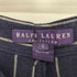 ラルフローレンパープルレーベル RALPH LAUREN PURPLE LABEL ウエストサイドボタン ストライプリネンワイドパンツ メンズ 6