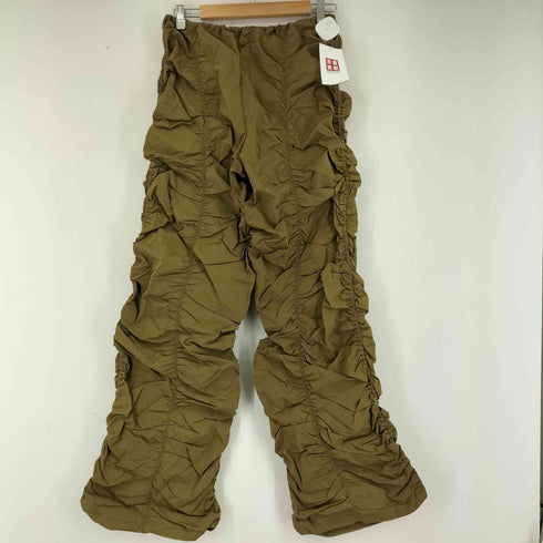 シーイン SHEIN ドロスト シャーリングパンツ レディース