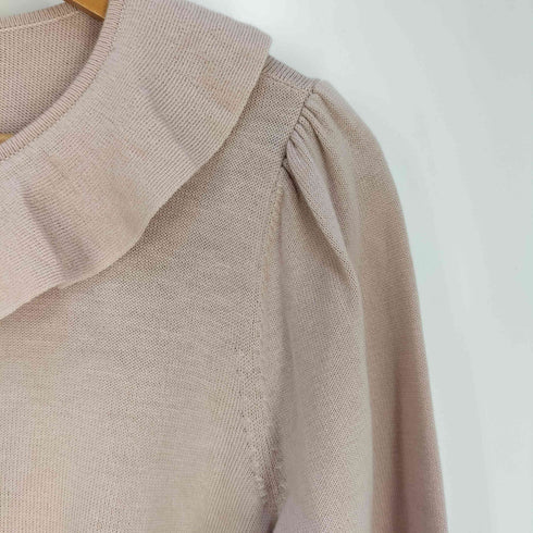 トゥービーシック TO BE CHIC フリル ニット チュニック レディース 44