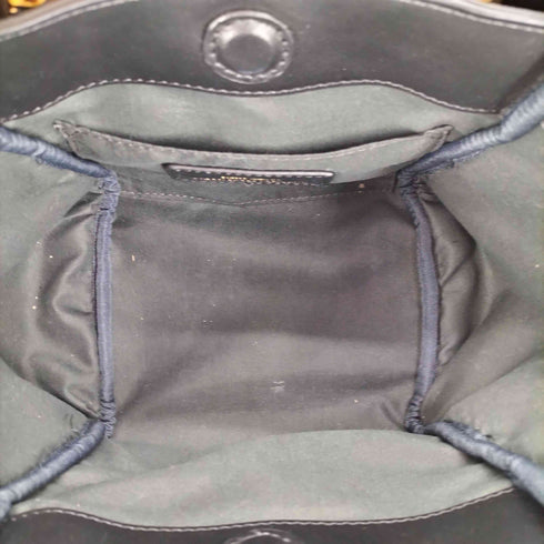 ユナイテッドアローズグリーンレーベルリラクシング UNITED ARROWS green label relaxing 2WAYバンブーハンドル フェイクファー ショルダー トートバッグ レディース