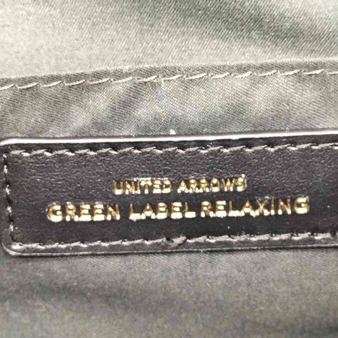 ユナイテッドアローズグリーンレーベルリラクシング UNITED ARROWS green label relaxing 2WAYバンブーハンドル フェイクファー ショルダー トートバッグ レディース