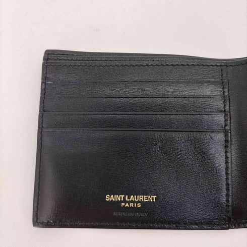サンローラン Saint Laurent 2つ折り財布 小銭入れ付き TINY メンズ