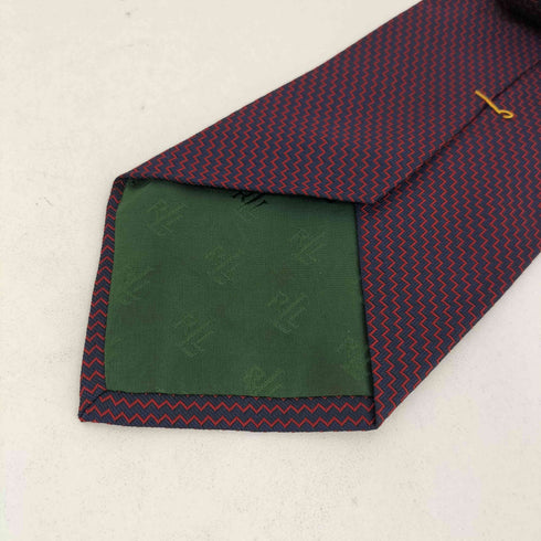 ローレンラルフローレン LAUREN RALPH LAUREN USA製 シルクネクタイ メンズ