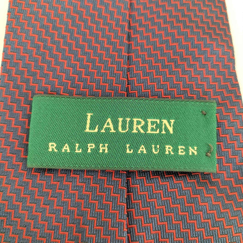 ローレンラルフローレン LAUREN RALPH LAUREN USA製 シルクネクタイ メンズ