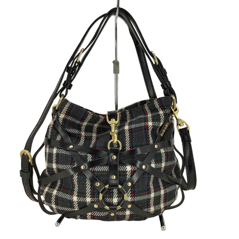 ディーゼル DIESEL チェック柄 2WAY トート ショルダーバッグ レディース