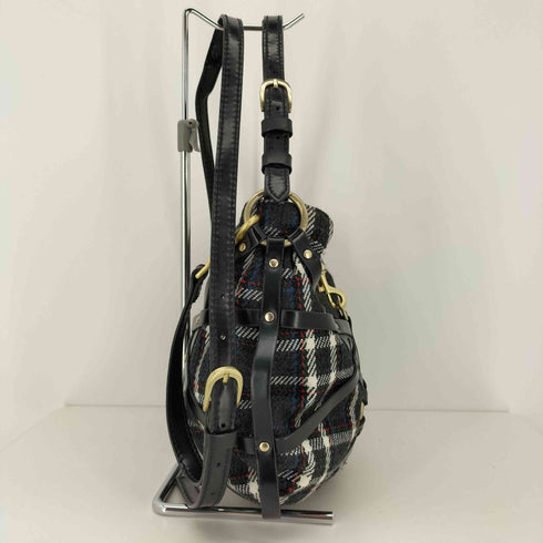 ディーゼル DIESEL チェック柄 2WAY トート ショルダーバッグ レディース