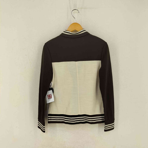 アディダス adidas 70s ユーロ トレフォイルロゴワッペン 襟付き アクリルウール トラックジャケット OPTI メンズ UK:42