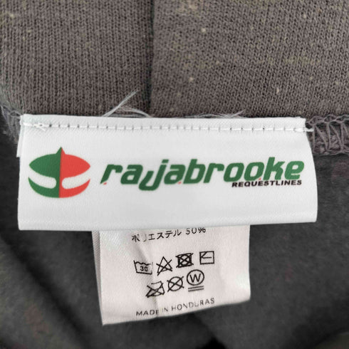 ラジャブルック rajabrooke バックプリントプルオーバーパーカー メンズ JPN:L