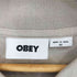 オベイ OBEY WINDMERE JAQUARD POLO L/S SIV メンズ import:M