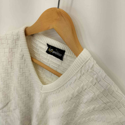 JOCKEY SPORTSWEAR 70S Vネックデザインニット メンズ import:XL
