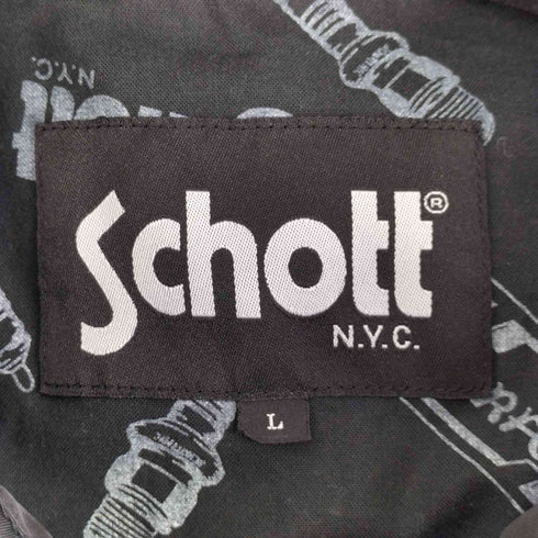 ショット Schott プリントコーチジャケット メンズ JPN:L