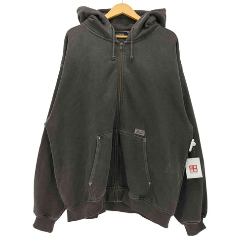 エクストララージ XLARGE pigment dyed zip up hooded sweat メンズ import:XL