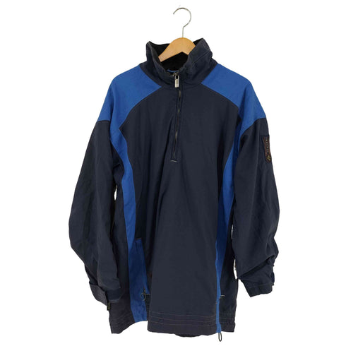 コロンビア Columbia MADE IN TAIWAN ハーフジップ ナイロンシェルジャケット CONVERT レディース import:L