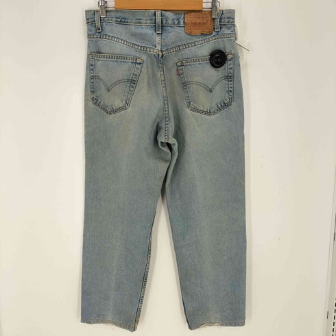 リーバイス Levis 99年製 コロンビア製 ボタン裏689刻印 ジップアップデニムパンツ550 メンズ W34
