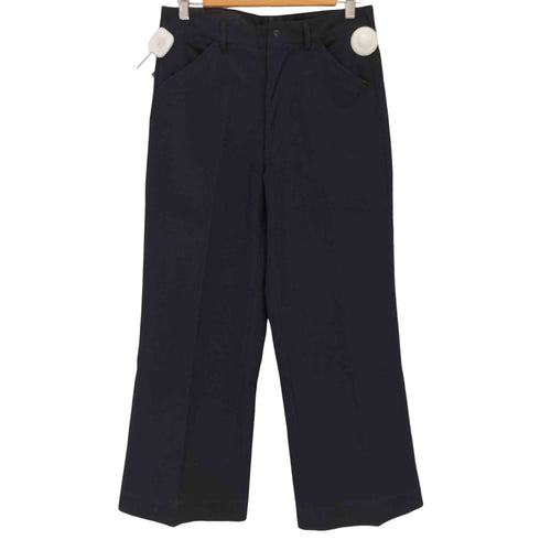 ユーエスネイビー U.S.NAVY 40s~50s naval clothing factory SERVALジッパー ウールスラックス メンズ 30