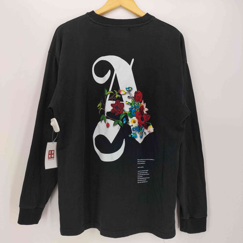 エーフォーエー Architect 4. Archive 花柄 刺繍 両面プリント スウェット メンズ FREE