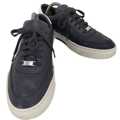 ボス BOSS PORSCHE DESIGN パンチング サイドパネル レザー スニーカー メンズ EUR:43