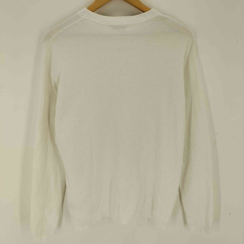 ビューティーアンドユースユナイテッドアローズ BEAUTY & YOUTH UNITED ARROWS ガスコットン スランティング クルーネック ニット メンズ JPN:M