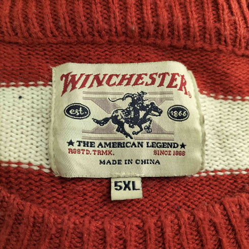 90s winchester 星条旗ニット メンズ 5xl