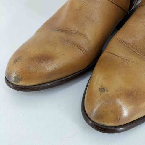 Americaya MADE IN JAPAN サイドジップ ストラップ ウエスタンブーツ レディース 25 1/2