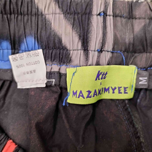 KTT×MAZAKIMYEE 総柄 ペイント イージーパンツ メンズ M