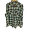ラングラー Wrangler WRANCHER SHIRT ランチャー シャツ オンブレチェック スナップボタン ウエスタンシャツ メンズ import:XL