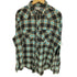 ラングラー Wrangler WRANCHER SHIRT ランチャー シャツ オンブレチェック スナップボタン ウエスタンシャツ メンズ import:XL