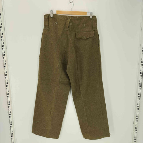50s ギリシャ軍 1952年会計 ウールトラウザーパンツ メンズ