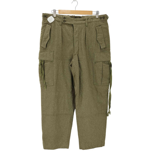 ジャーマンアーミー GERMAN ARMY 60s ドイツ軍 ウールカーゴパンツ メンズ
