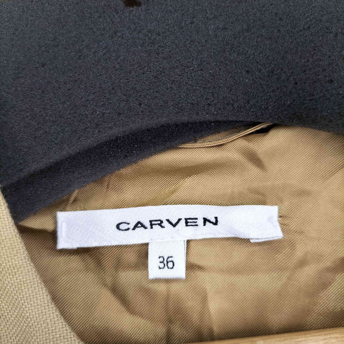 カルヴェン CARVEN スプリングプリーツコート レディース