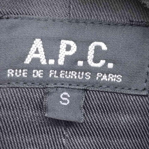 アーペーセー A.P.C. フランス製 デニムコート メンズ S