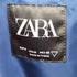 ザラ ZARA チームワッペン フェイクレザー 切り替え スタジャン ジャケット メンズ import:M