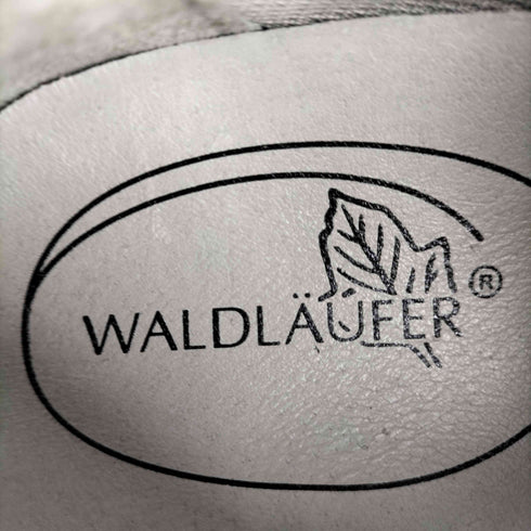 WALDLAUFER クロコ スエード エナメル 切替 ローカットスニーカー ヨーロッパコンフォートシューズ レディース
