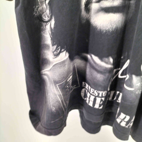 THE ROXX 90s 両面プリント 総柄S/S TEE 偉人 革命家 シングルステッチ メンズ