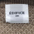 エディフィス EDIFICE 19AW ウール混 メッシュ クルーネック ニット メンズ JPN:S