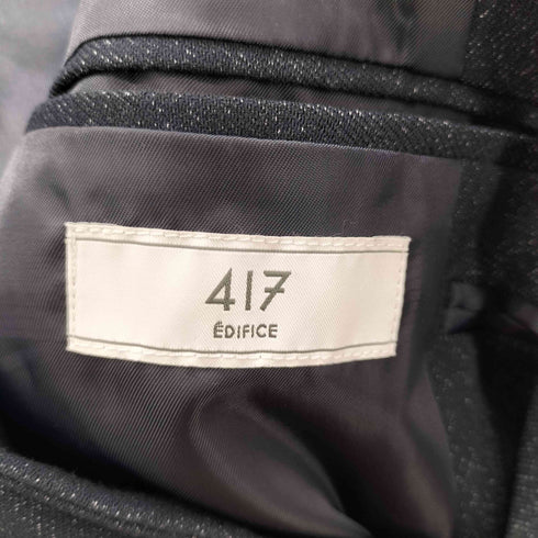 フォーワンセブンバイエディフィス 417 by EDIFICE 19AW ウール混 2B テーラードジャケット メンズ JPN:L