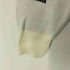 BARON Patchwork color scheme broken heart crew neck knit メンズ