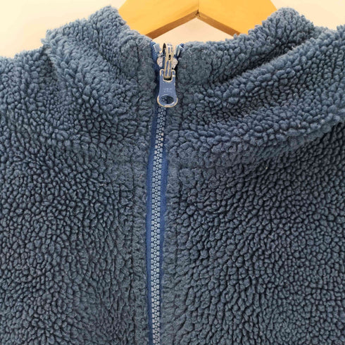 ALL AMERICAN COMFORT 雪山デザインフリースリバーシブルパーカー メンズ JPN:M