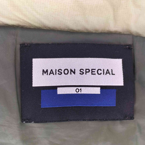 メゾンスペシャル MAISON SPECIAL Stretch Nylon Prime-Over Down Jacket メンズ 1