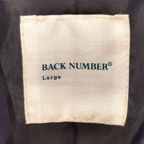 バックナンバー BACK NUMBER フーデッドダウンジャケット レディース JPN:L