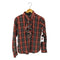 ラルフローレン RALPH LAUREN 00S フリル チェック L/S シャツ レディース 13
