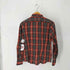 ラルフローレン RALPH LAUREN 00S フリル チェック L/S シャツ レディース 13