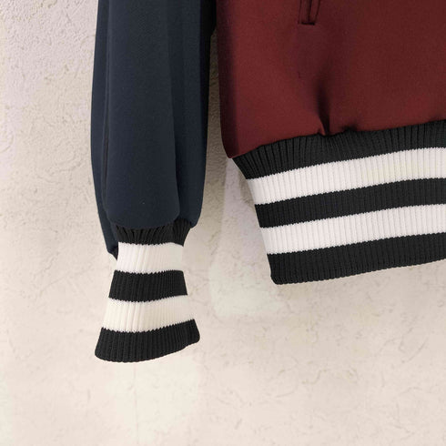 ジーブイジーブイ GVGV SATIN VARSITY JACKET サテンヴァーシティジャケット レディース JPN:36