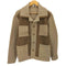 ザスコッチハウス The Scotch House ラムレザー切替ニットジャケット メンズ M