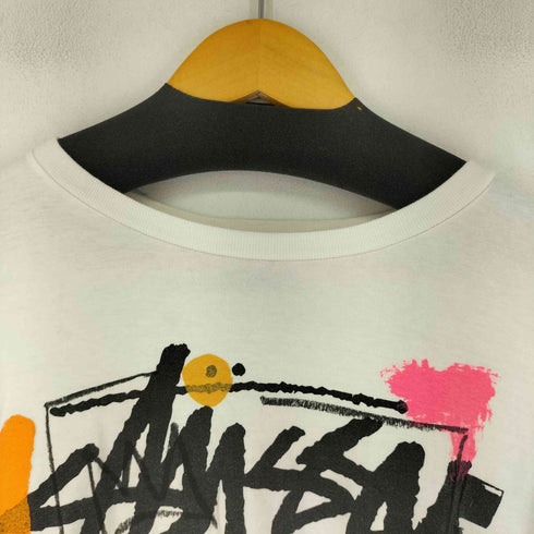 ステューシー Stussy ワールドツアーペイントTシャツ メンズ JPN:L